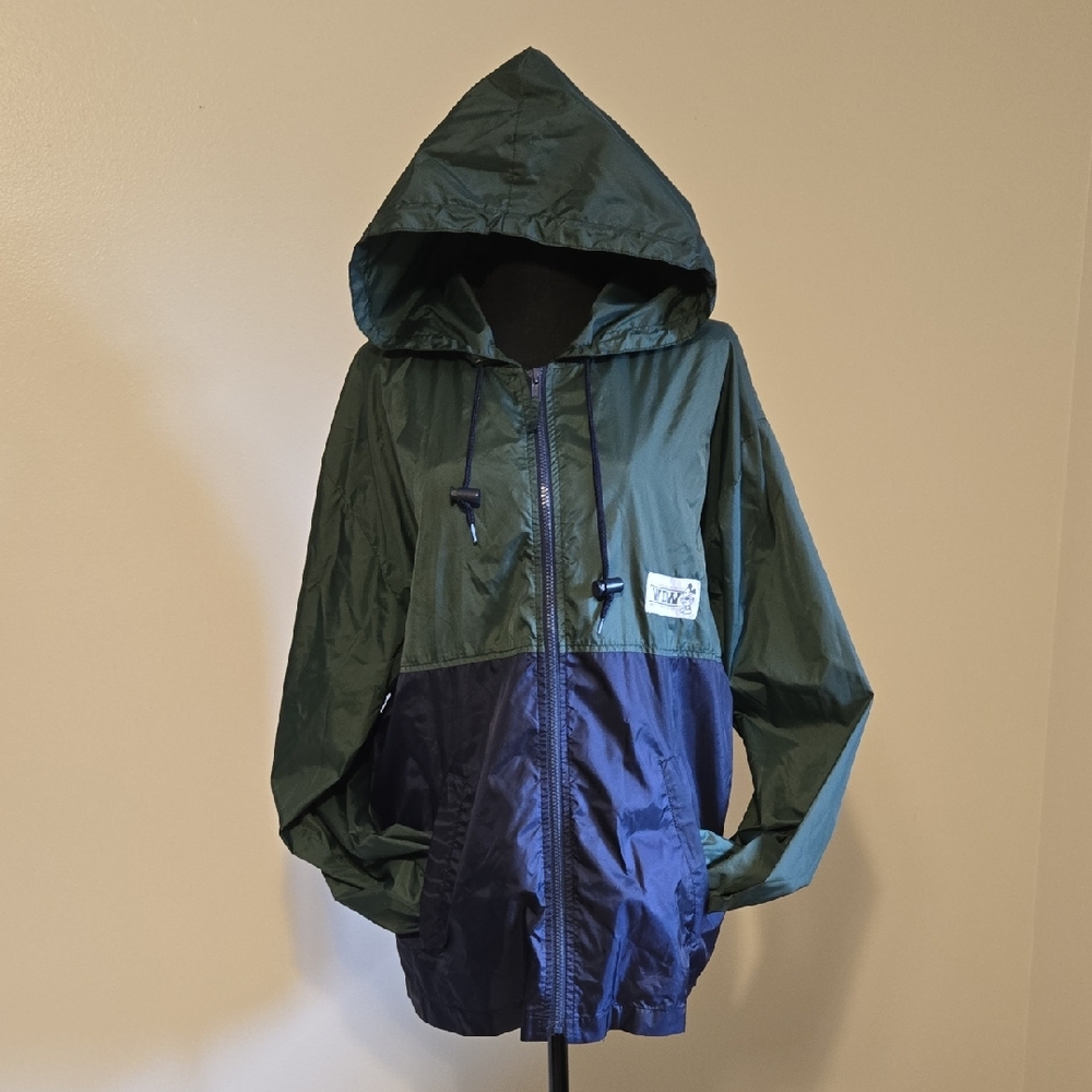 Disney Vintage Green Jacket with Mickey Mouse Patch